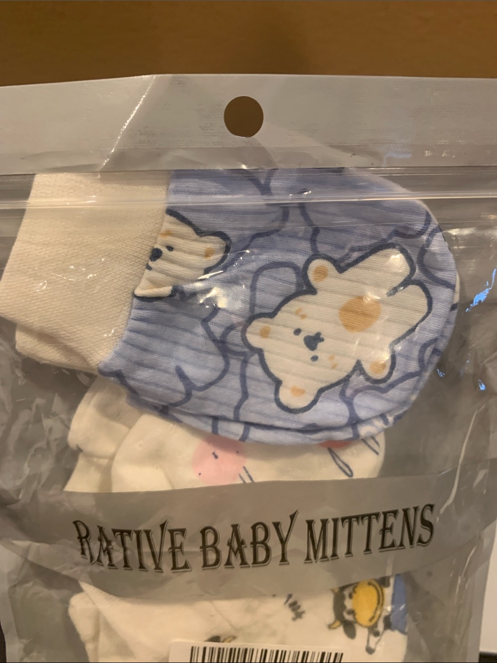12 pairs of Baby Mittens -